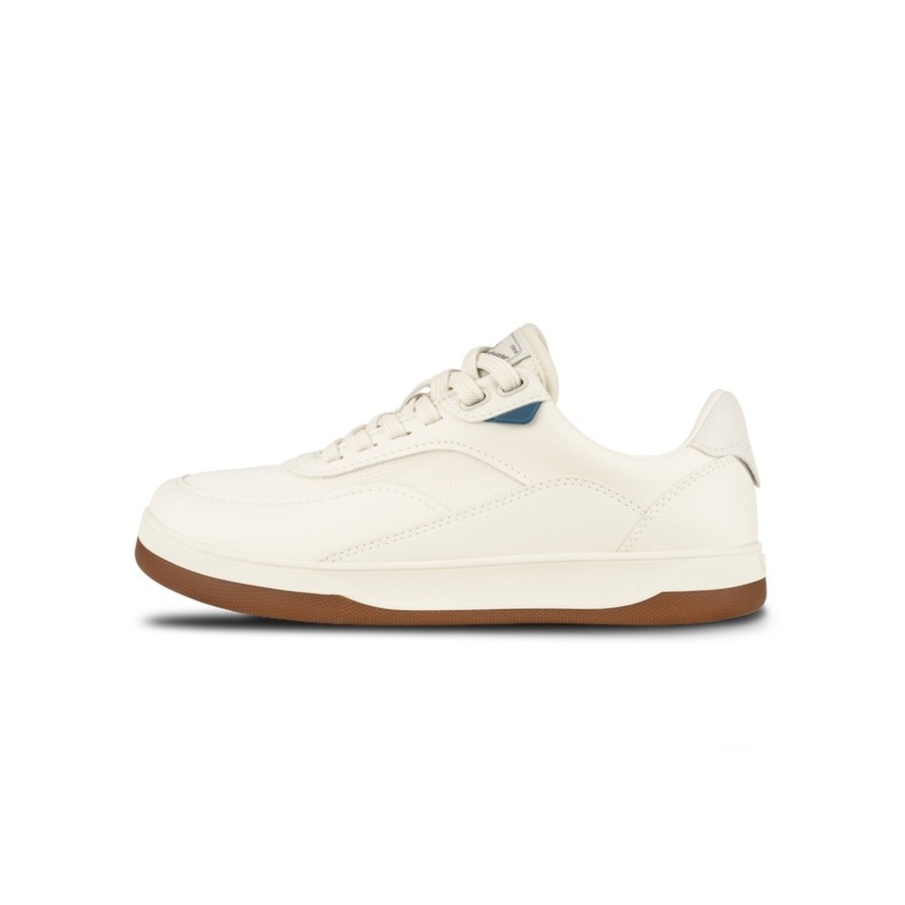 Vessi Court Sneakers Womens 8 Cream White Waterproof Vegan Leather Low Top Shoes